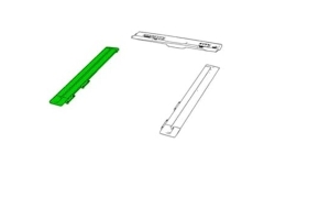 Mopar Floor Cargo Trail Rail - Passenger Side - JL