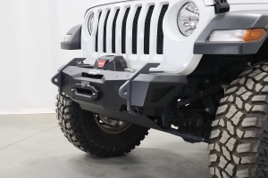 LOD Black Ops Stubby Winch Front Bumper - Black  - JT/JL/JK
