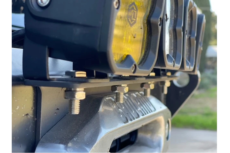 Motobilt Universal Steel Fairlead Light Mount - Bare