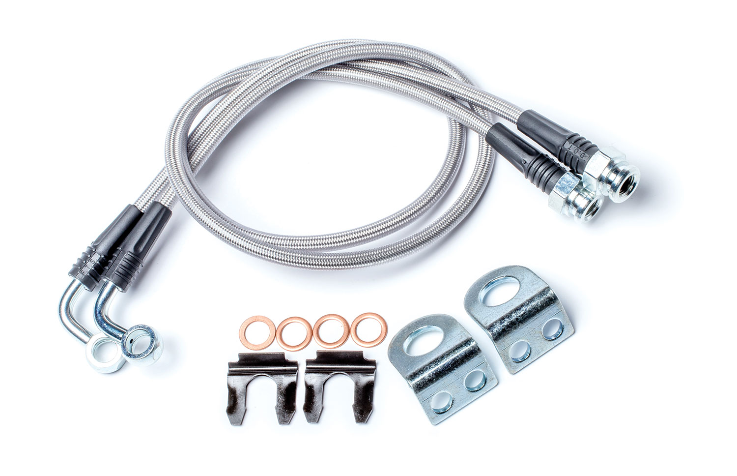 Teraflex Extended Brake Line Kit w/ Hardware Rear - JK