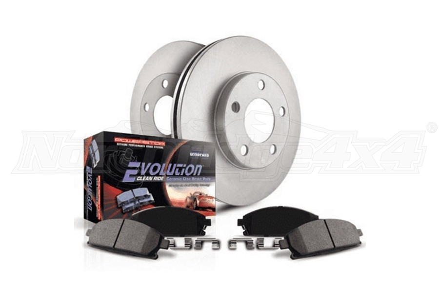 Power Stop AutoSpecialty Front Brake Kit Jeep Rubicon 20182021