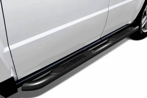 Black Horse Off Road F 3in Side Steps, Black - JK 4dr
