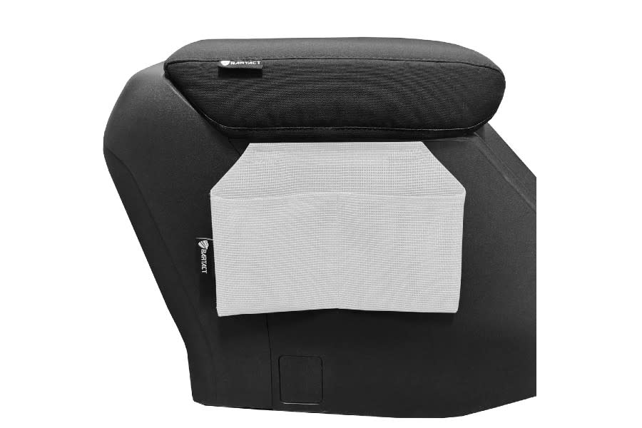 Bartact Console Lid Organizer Pouch, White - Bronco 2021+