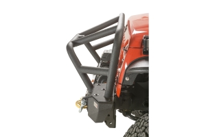 Fishbone Offroad Front Winch Bumper w/ Full Grille Guard  - JK 