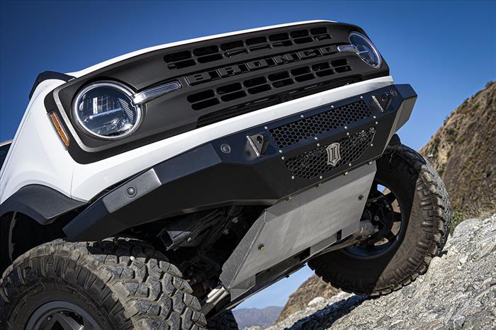 Icon Vehicle Dynamics Trail Series Front Bumper  - Bronco 2021+
