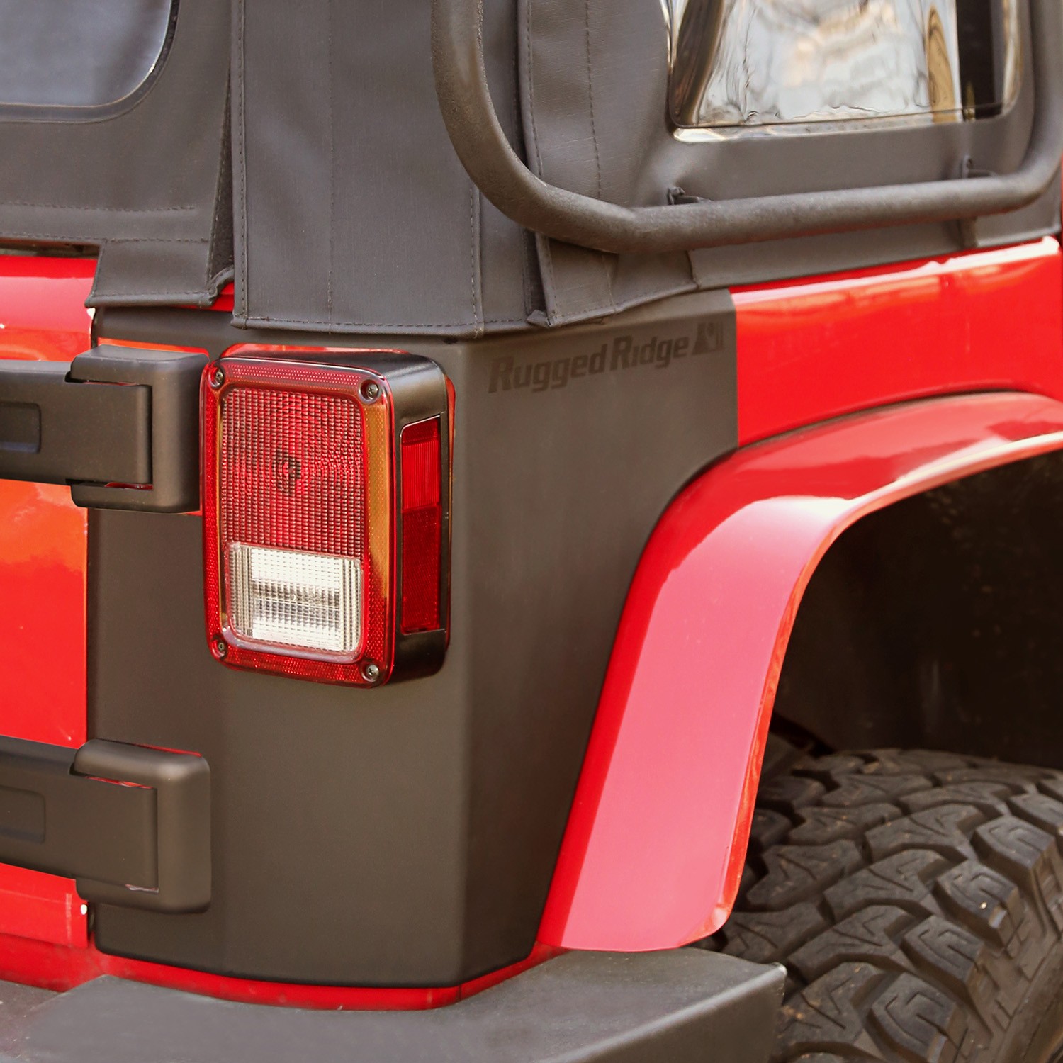 Rugged Ridge Rear Corner Kit, Body Armor - JK 2DR