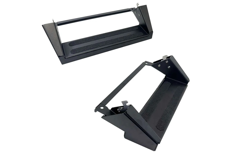 Rock-Slide Engineering 4in Removable Drop Steps for Deluxe Rock Rail - JL 4Dr