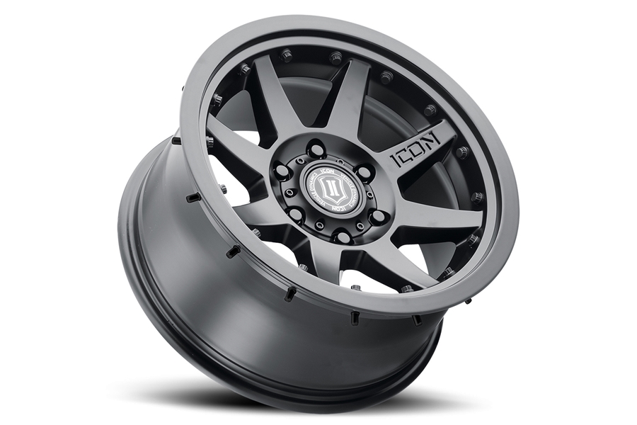Icon Vehicle Dynamics Rebound Pro Black Wheel - 17x8.5 6x5.5  - Bronco 2021+