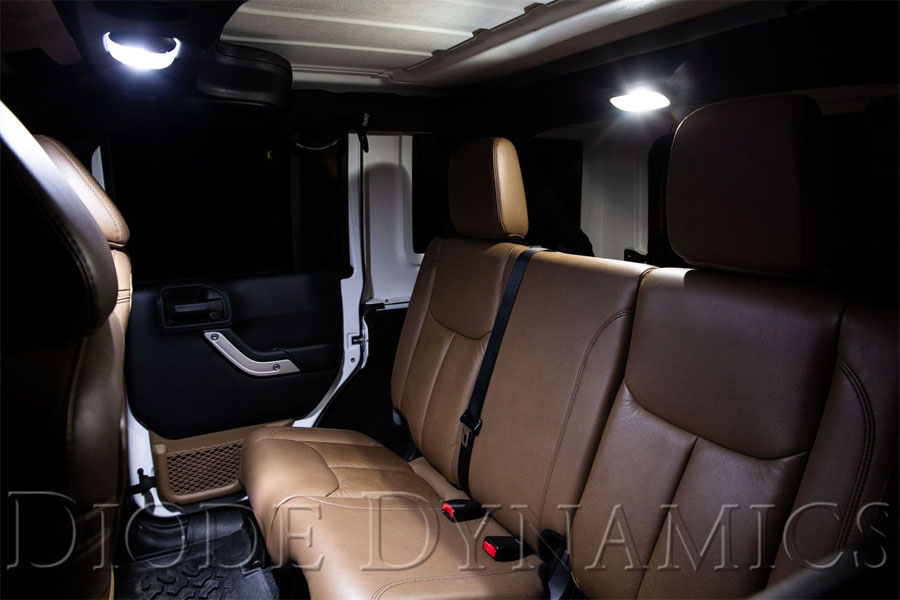 Diode Dynamics Interior LED Conversion Kit, Stage 2 - Cool White - JK 4DR