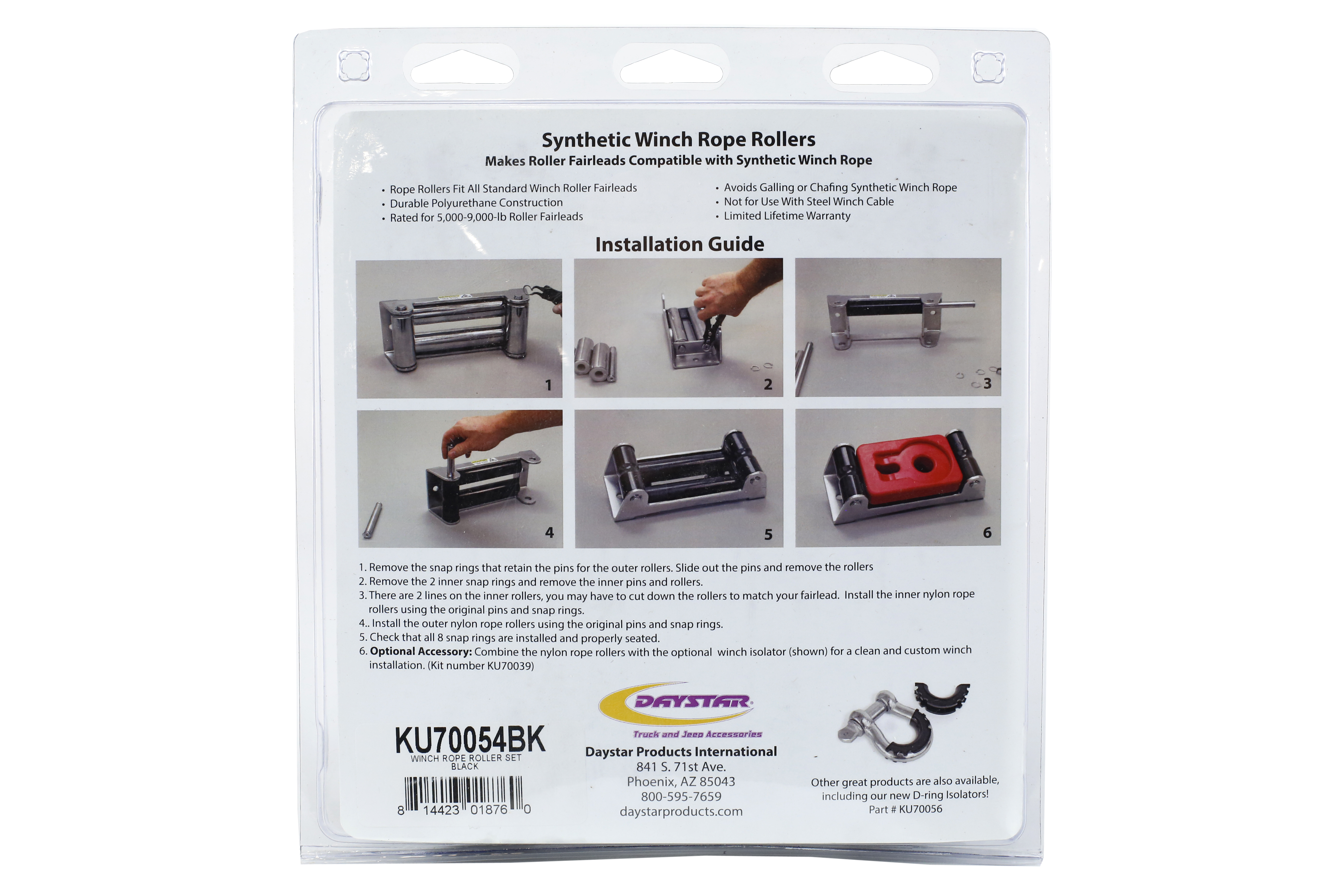 Daystar Rope Rollers