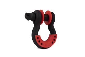 Body Armor 3/4in Black D-Ring w/ Red Isolators - Single