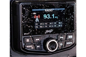 Stinger Offroad Weatherproof Powersports Media Player, Radio Only 