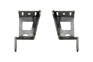 Motobilt Light Bracket Mounts for Tomahawk Bumper - Bare - JT/JL/JK