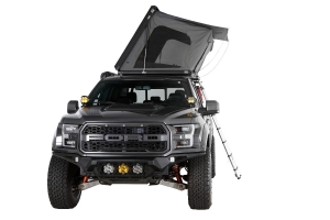 Overland Vehicle Systems Sidewinder Aluminum Side Opening Roof Top Tent - Black 