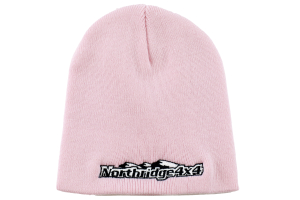 Northridge 4x4 Embroidered Pink Beanie