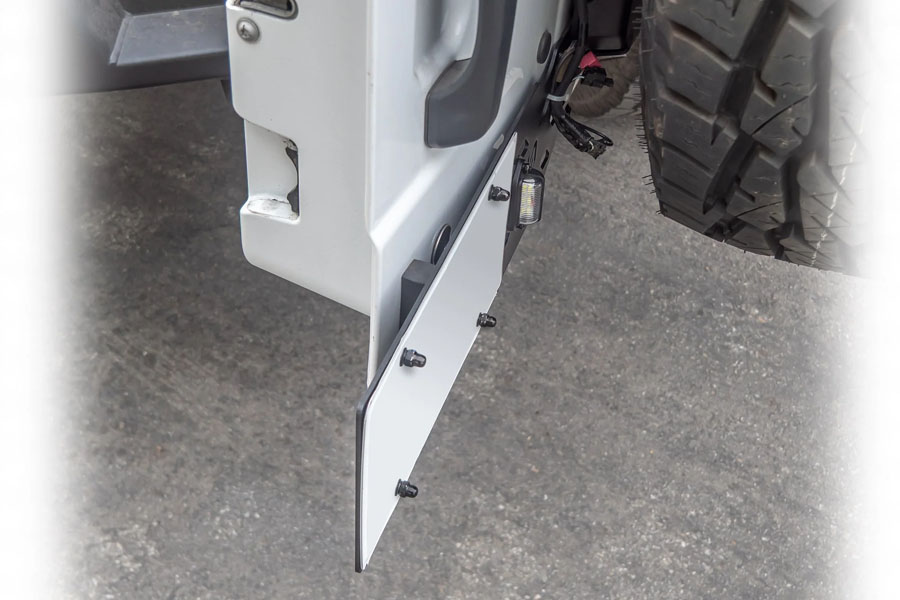 Turn Offroad License Plate Relocation Kit - JL