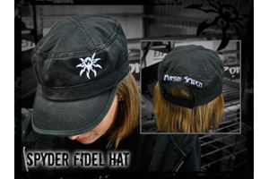 Poison Spyder Adjustable Fidel Hat Black