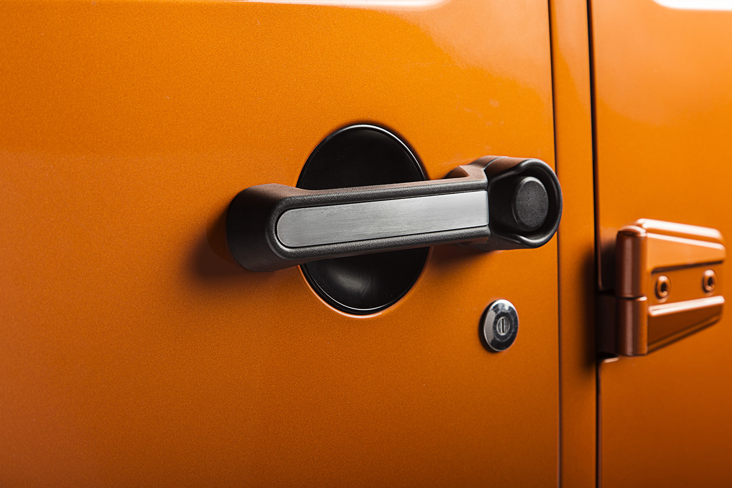 Rugged Ridge Door Handle Inserts, Aluminum - JK 4DR