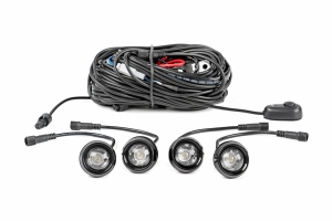 Rough Country Universal Rock Light Kit w/ Mounts