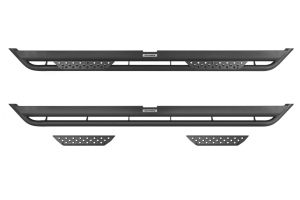 Go Rhino Dominator Xtreme DT Side Steps w/ Mounting Bracket Kit - JL 4Dr