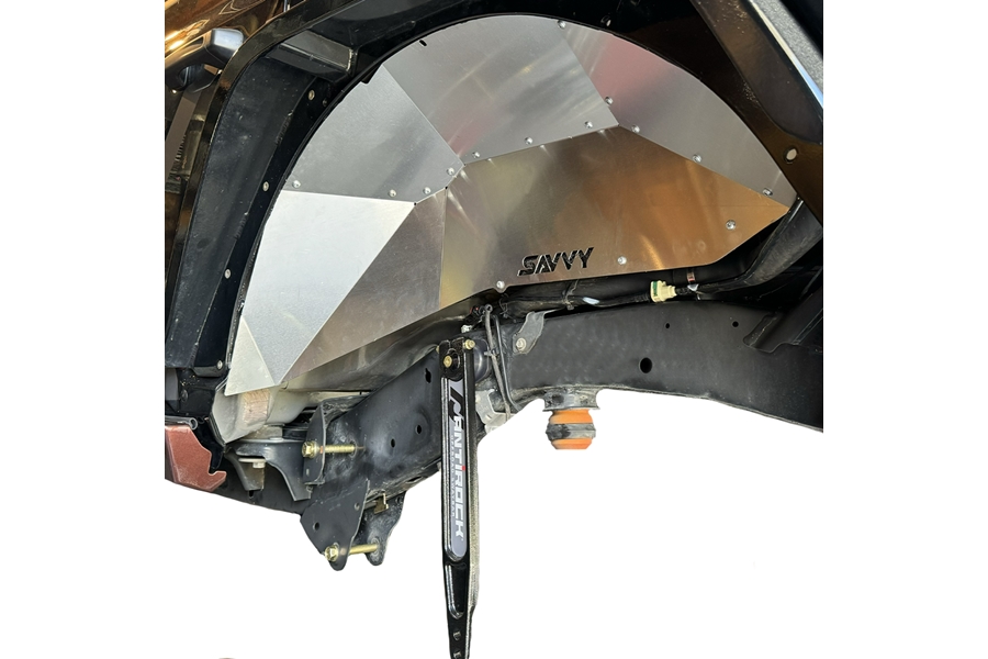 Savvy Offroad High Clearance Aluminum Rear Inner Fenders - Bare - JL