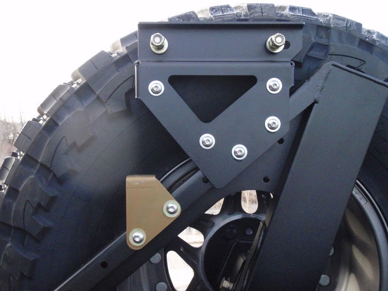 Expedition One Tire Carrier Hi Lift Mount