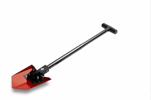 DMOS Compact Delta Shovel Steel - Powder Coat Red