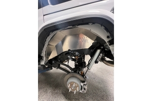 Evo Manufacturing Rear Aluminum Inner Fenders - Black - JL