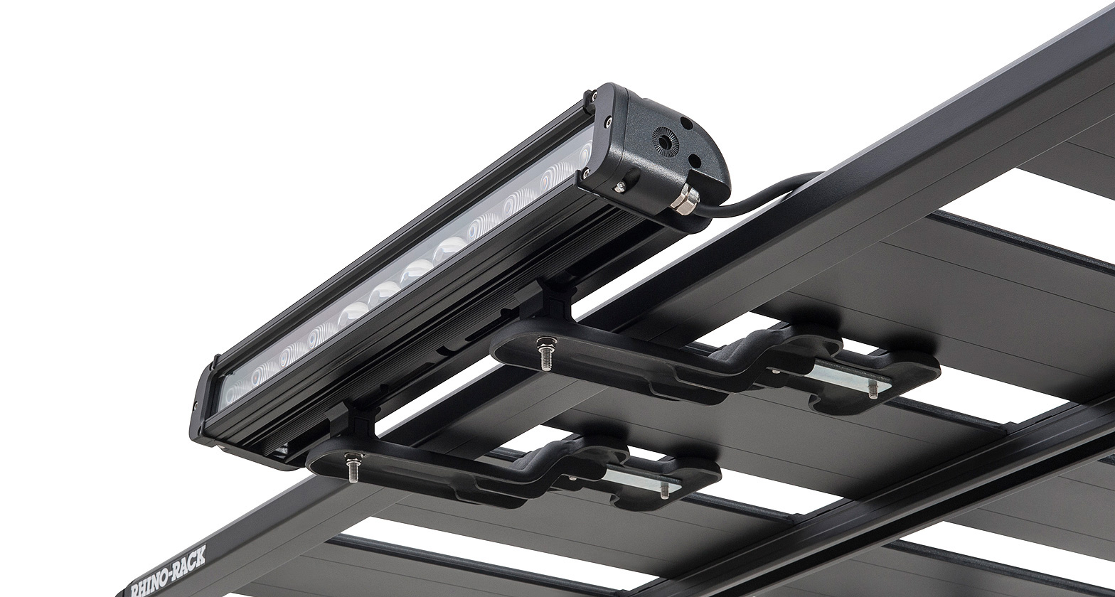 Rhino Rack Pioneer LED Light Bracket, Pair