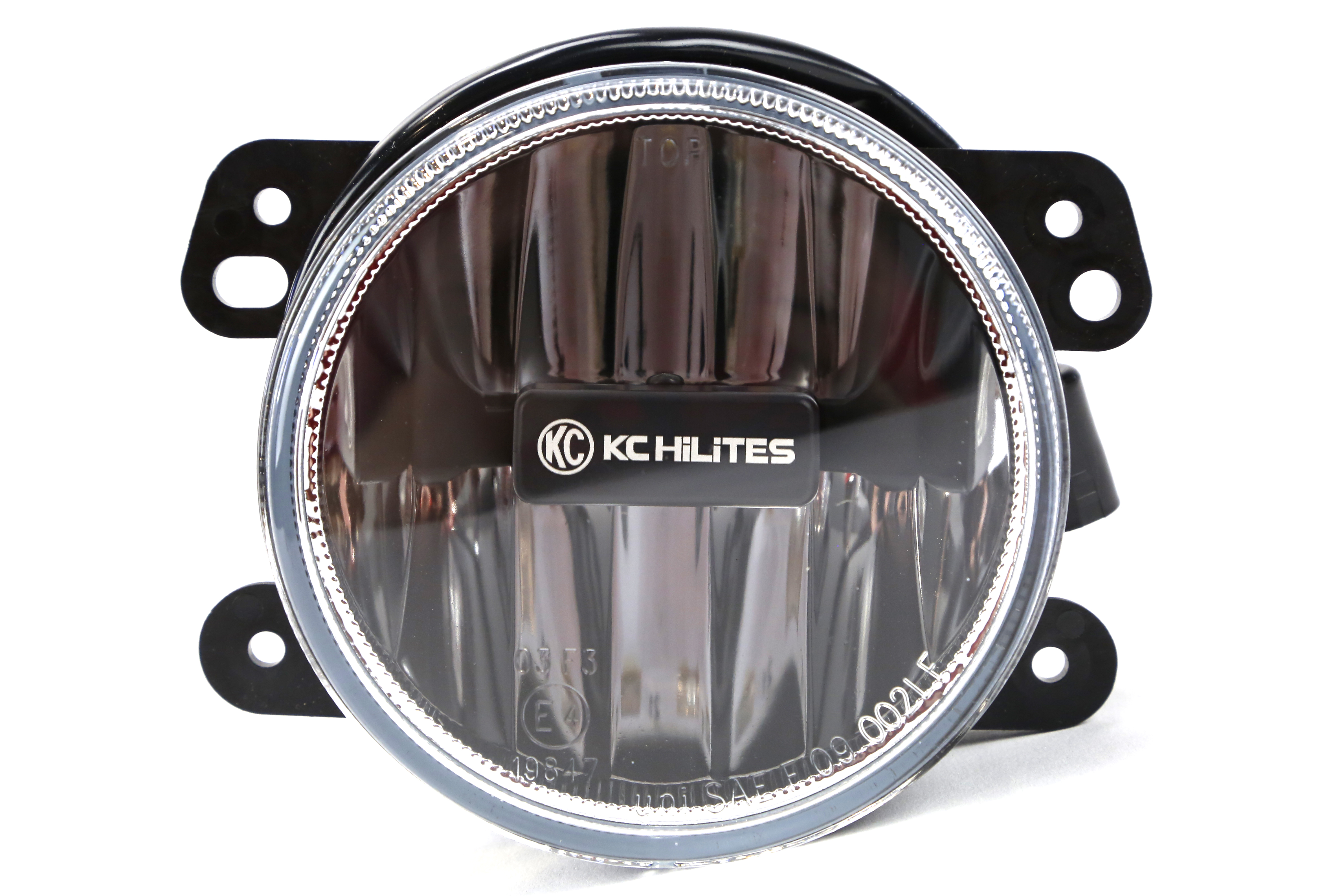 KC HiLiTES Gravity LED Fog Light Kit Clear - JK 2007-09