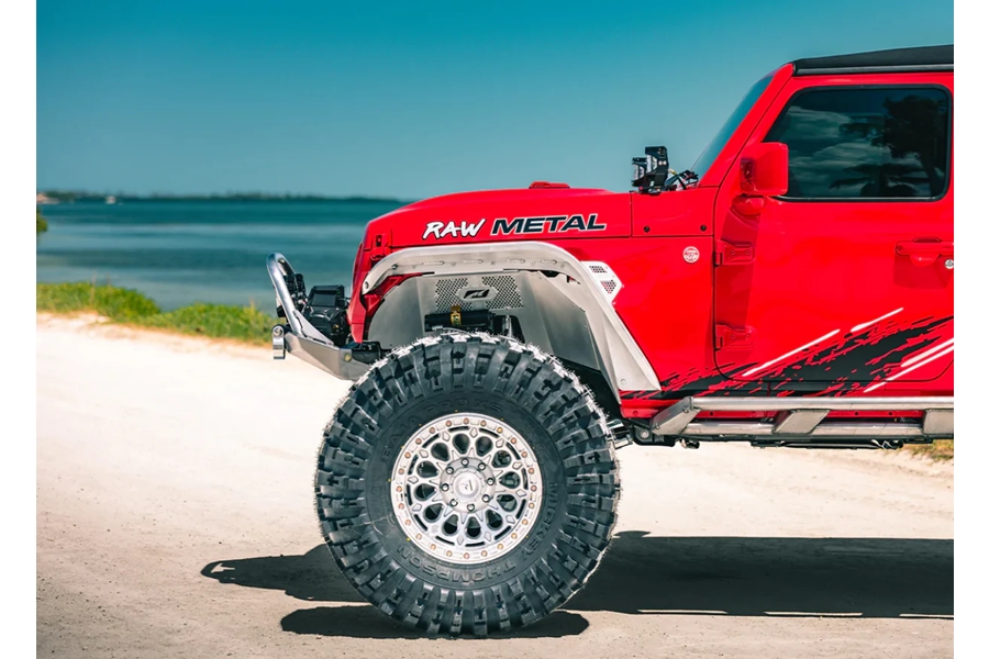 Motobilt Aluminum Front Highline Fenders - Bare - JT/JL