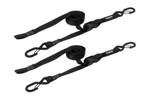 PRP SpeedStrap Cam-Lock Tie Downs w/ Snap S Hooks - 1in x 10ft 