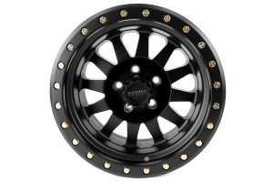 Method Race Wheels Double Standard Series Wheel 15x8 5x4.5 Matte Black - TJ/LJ