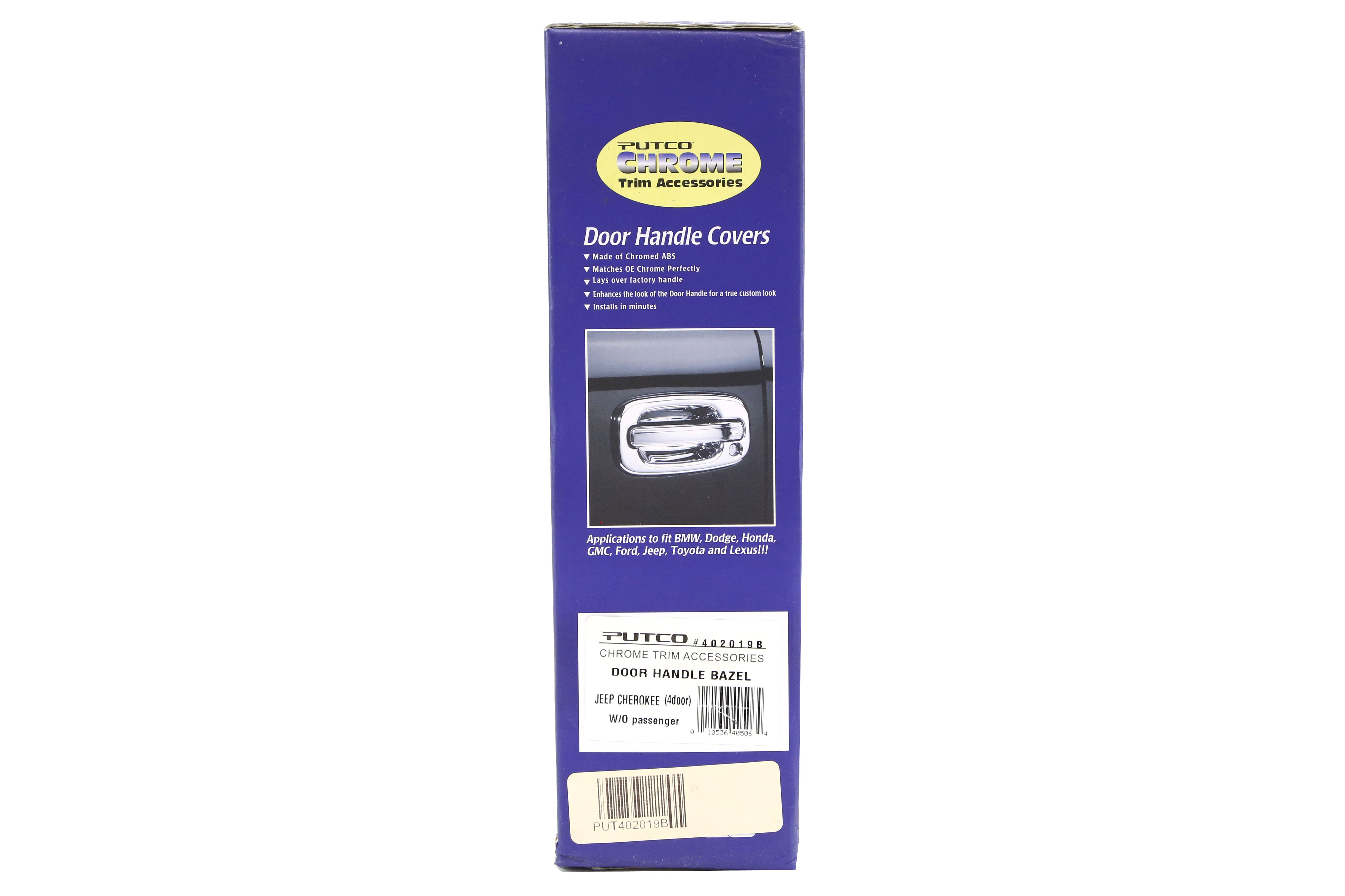 Putco Chrome Trim Door Handle Bezel - Dodge Ram 2010+