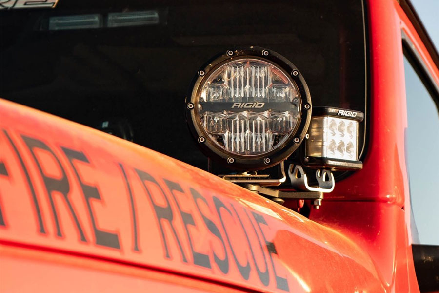 Rigid Industries 360-Series 6in LED Off-Road Drive Fog Lights, RGBW- Pair