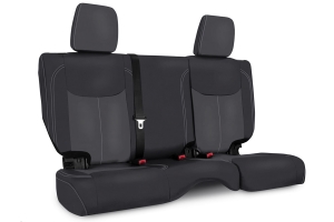 PRP Rear Seat Cover, Black/Grey - JK 4dr 2013+