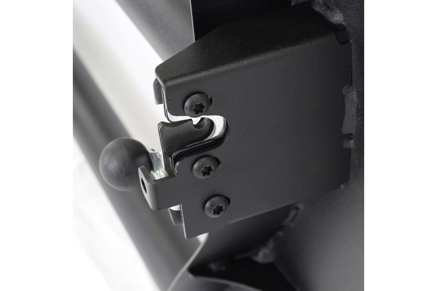 Go Rhino Trailline Front Tubular Doors - Textured Black - JT / JL
