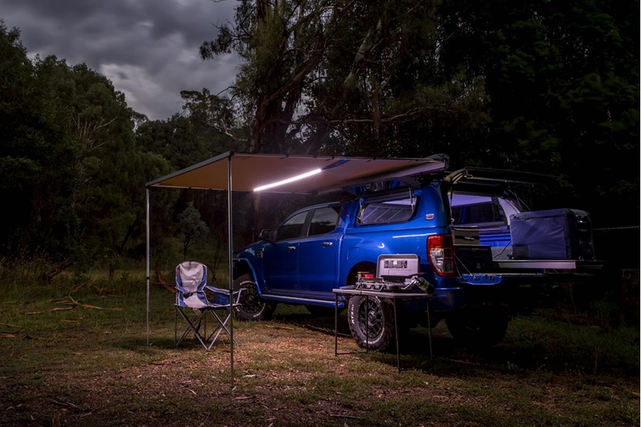 ARB 8.2ft Awning w/ LED Light Strip and Awning Room Package
