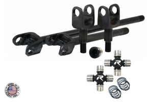 Revolution Gear Dana 30 4340 Chromoly 27Spl Front Axle Kit w/Disconnect Eliminator   - YJ