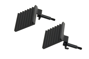 Fishbone Offroad Foot Peg Set - Black  - JK