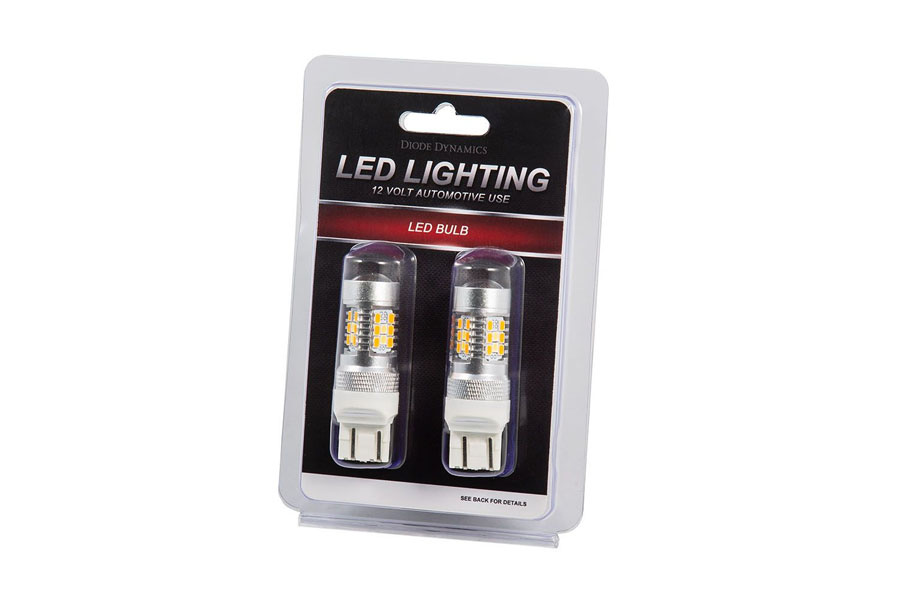 Diode Dynamics Switchback Front Turn Signal Led Kit 7443 HP24 - White/Amber - JT/JL Sport