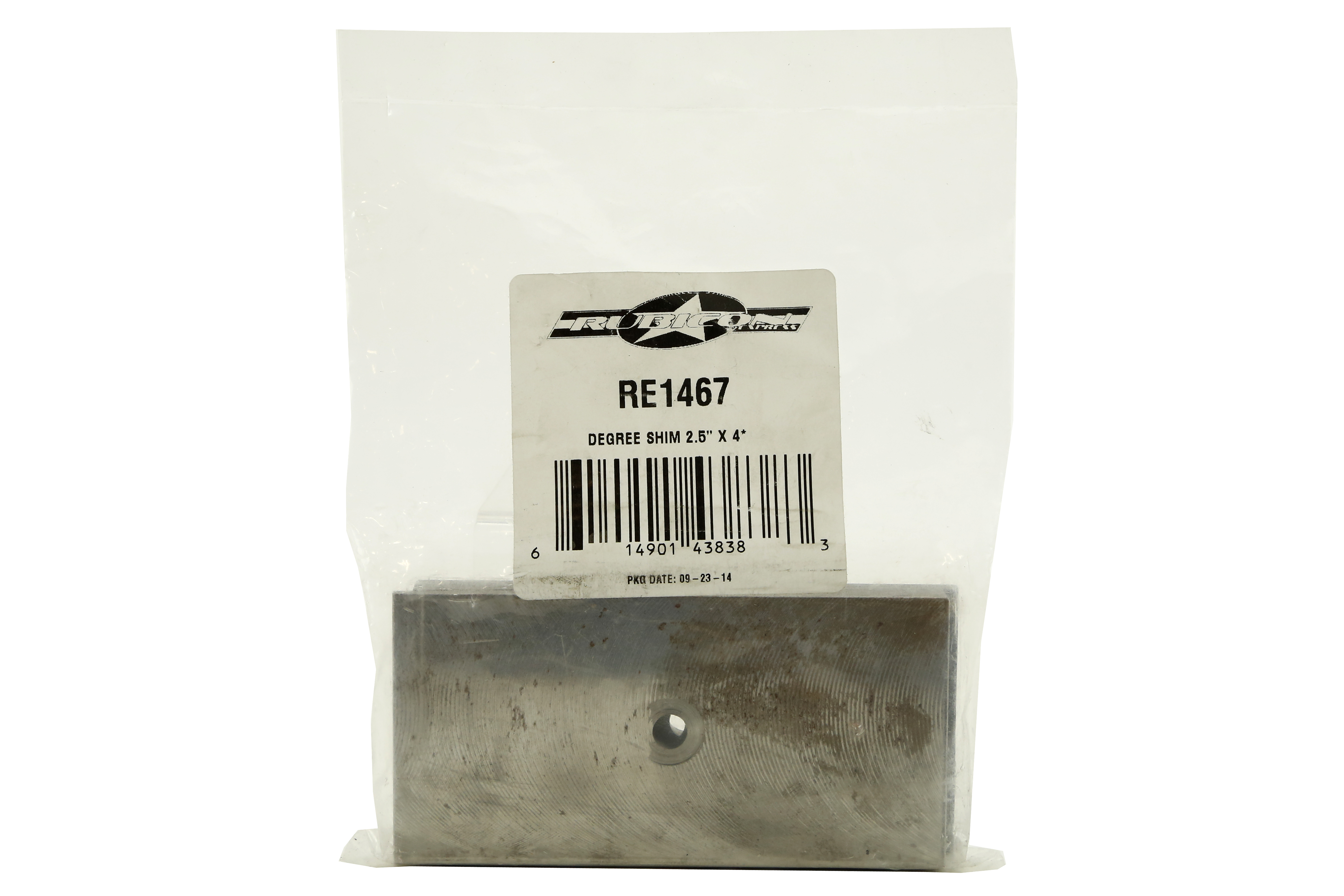 Rubicon Express 2.5in X 4 Degree Shim