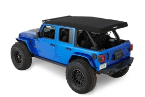 Bestop Supertop Squareback Soft Top - Black Diamond - JL 4Dr