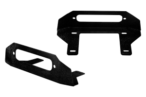 LOD Destroyer Fairlead Mount Black Powder Coated - JL/JK/JT