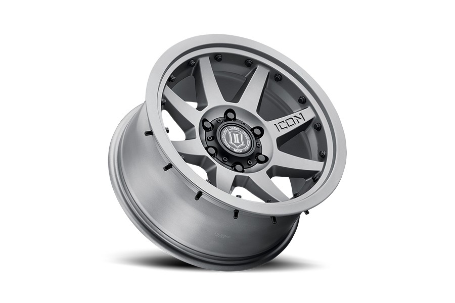 Icon Vehicle Dynamics Rebound Pro Wheel 17x8.5 5x5 Titanium - JT/JL/JK