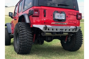 Motobilt Crusher Series Rear Bumper w/ Spare Tire Cut Out  - JL 