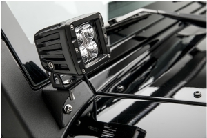 Aries Jeep Windshield Light Brackets - JK