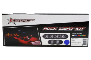 Rigid Industries A-Series Rock Light Kit Blue