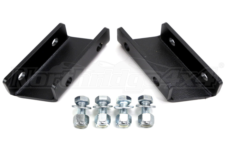 Jeep XJ Rubicon Express Sway Bar Relocation Brackets Jeep Base 1984