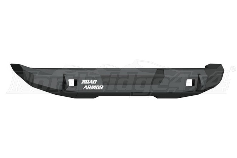 Road Armor Stealth Mid-Width Rear Bumper  - Texture Black - JK 